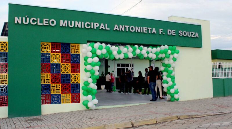 Escola Municipal foi totalmente revitalizada.